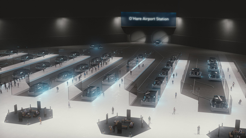 Illustration for article titled Elon Musk's Boring Company Wins Bid to Build High-Speed Underground Rail in Chicago